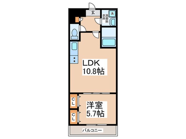 仮）ジーメゾン泉佐野新町の物件間取画像